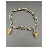 Vintage charm bracelet