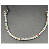 Vintage marked 925 bracelet with safety lock.