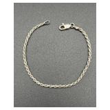 Bracelet marked 925 Italy.