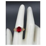 Vintage ring marked Roman.