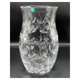 vintage Tiffany & Co. 'Floral Vine' crystal vase