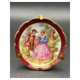 vintage Limoges France porcelain miniature plate