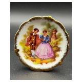vintage Limoges France porcelain miniature plate