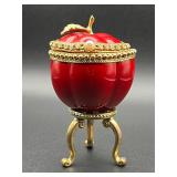 Kingspoint (Item #40472) Fabergï¿½-style red apple