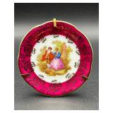 vintage Limoges France miniature porcelain plate