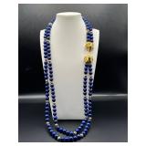 K.J.L. for Avon necklace ram's head closure