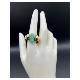 Ring marked AB, Aurï¿½lie Bidermann.