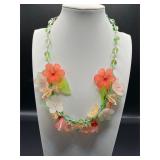 Stunning Vintage-Styler Floral Statement Necklace