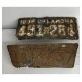 Vintage license plates, Heart of Dixie IA-16637