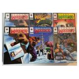 6 Vintage Eternal Warrior comic books, 1992-1993,