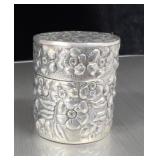 925 Sterling Silver antique thimble holder