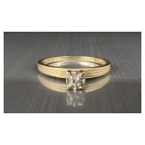 14k gold wedding ring size 6.5, 1.68g