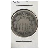 1868 Shield Nickel