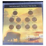 2004-2005 Westward Series Nickel Proof Set