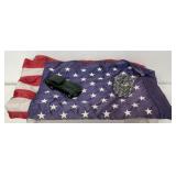 American flag 50 in x 30 in, Avon Jaguar Car
