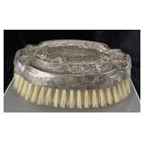 Antique Sterling Silver Horse hair brush 128 Grams