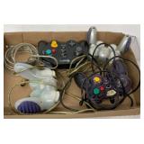 4 controllers for GameCube, 3 MadCatz brand wired