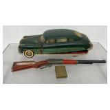 Vintage zippo lighter, gun shaped lighter, a