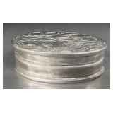 925 Sterling silver pill box 15.19g