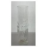 Vintage Libbey La Femme Molded Clear Glass Cup or