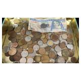 Foreign coin collection