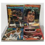 4 vintage Sports Illustrated magazines, 1980 and