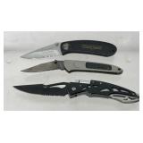 Vintage folding knives, Smith & Wesson Bullseye,