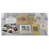 Vintage uncirculated postal stamps, Mystic Stamp