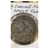 1838 Coronet Head Large Cent