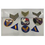 collection of vintage United States military