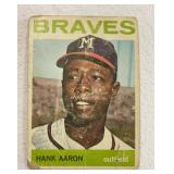 1964 Topps Hank Aaron Milwaukee Braves Baseball