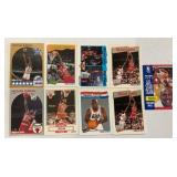 Michael Jordan Chicago Bulls 9 Basketball Cards