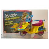 1989 Vintage Barbie all star action scooter,