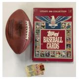 Wilson Football 1988 Topps Baseball Collection