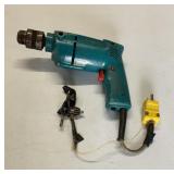 Makita electric power drill, powers on, unable t