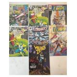 7 Vintage comic books, 1 Magnus Robot Fighter