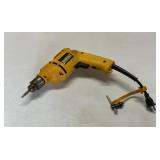 DEWALT DW100 3/8' VSR Drill, powers on
