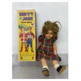 Vintage Shirley Temple doll, Whitman Buffy and