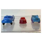 Vintage toy cars, 1967 metal tootsie, Thomas toy