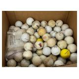 Lot of various golf balls top-flite, advertising