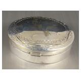 925 Sterling silver pill box 15.26g