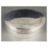 925 Sterling silver pill box 15.22g