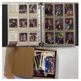 NBA Basketball Cards Binder and Box HOF and Stars