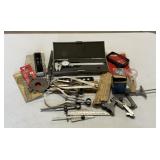 vintage machinist and drafting tools, a Mitutoyo