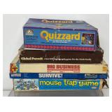 Vintage board games, Mouse trap, Survive, Big