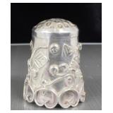 Sterling Silver antique thimble 3.44g