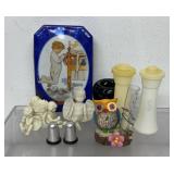 Vintage items, Tupperware salt and pepper