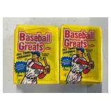 (15) Unopened 1989 Swell Baseball Greats Trading