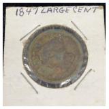 1847 Large Cent