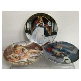Doves of Peace Hamilton Collection plate Lynn